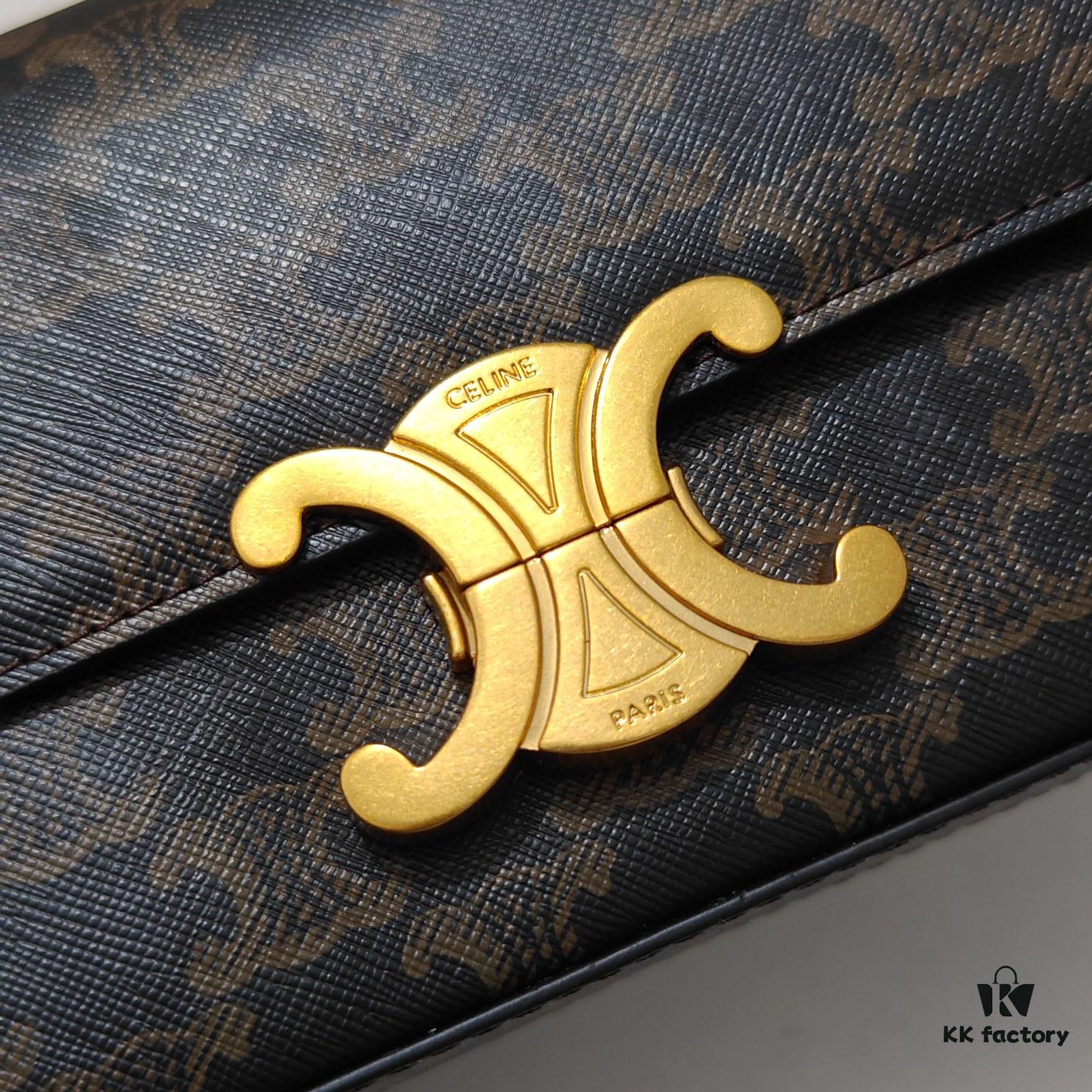6930ada36e68136f4d9ad0f2 Top Quality Original Celine Triomphe Classic Crossbody Bag