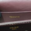 6930adc66e68136f4d9ad13d Top Quality Original Celine Triomphe Classic Underarm Bag New Patent Chocolate Brown