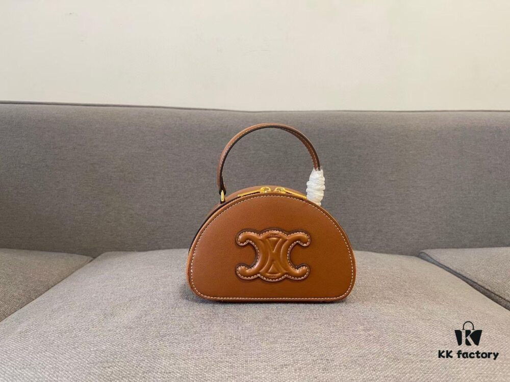 6930ade46e68136f4d9ad17d Celine New Logo Print Half-Moon Mini Bag, Upgraded Version Released