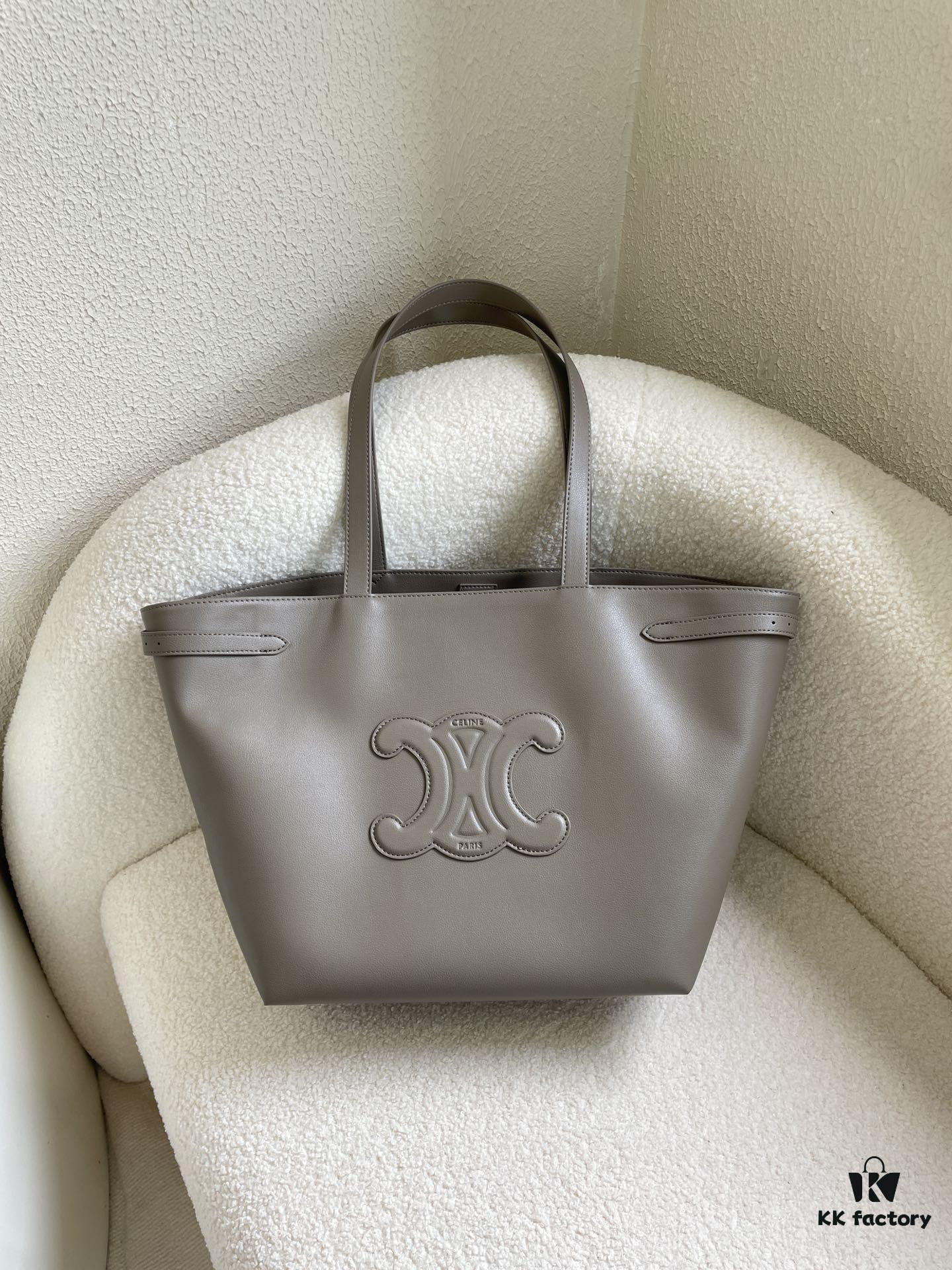 6930ae036e68136f4d9ad1b4 CELINE | CABAS ANAÏS Grainy Calfskin Leather Handbag - Upgraded Version