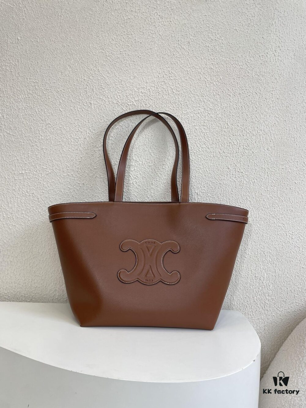 6930ae066e68136f4d9ad1ba CELINE | CABAS ANAÏS Grainy Calfskin Leather Handbag