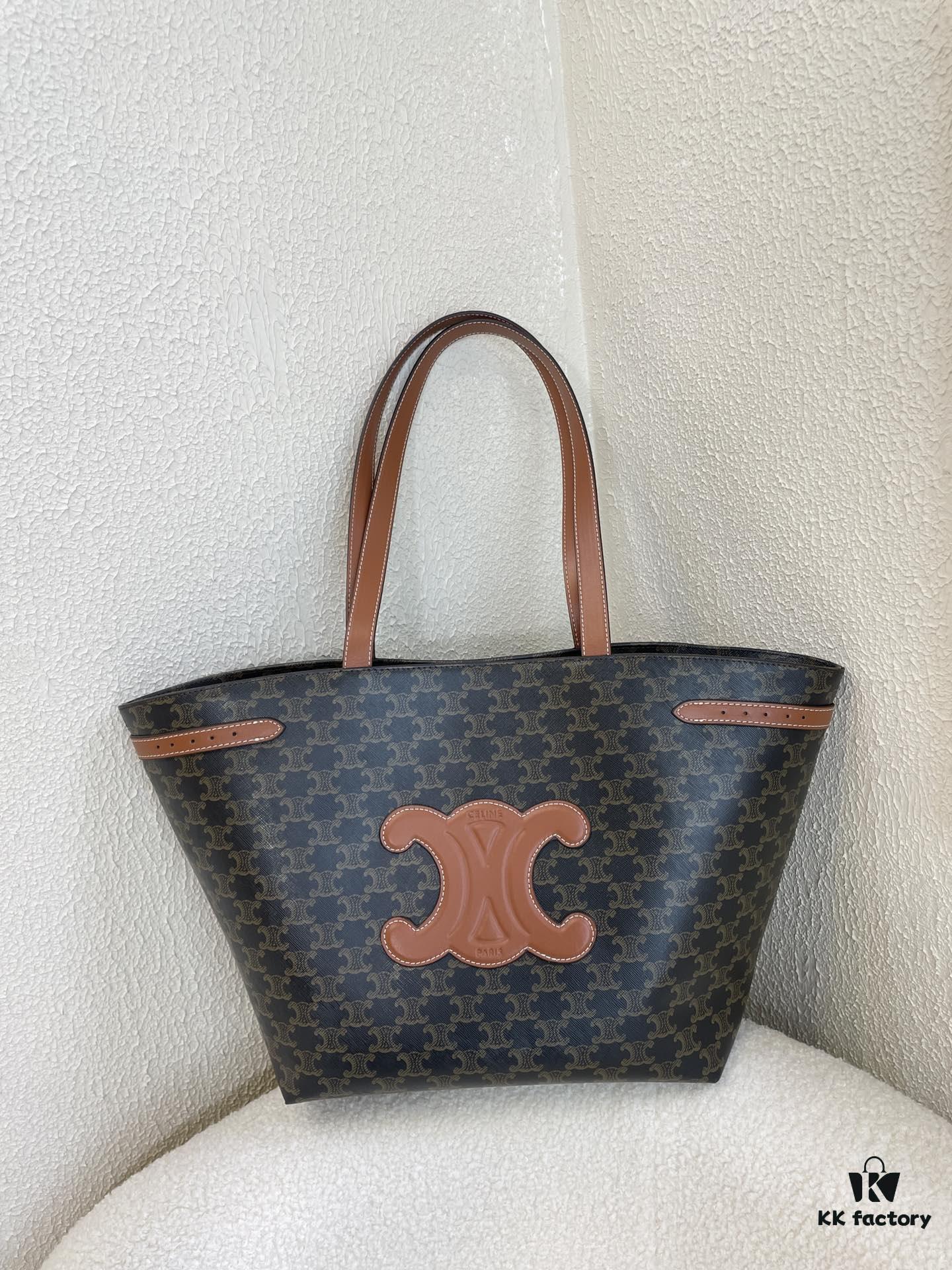6930ae0e6e68136f4d9ad1c4 CELINE | CABAS ANAÏS Grainy Calfskin Leather Handbag - Upgraded Version