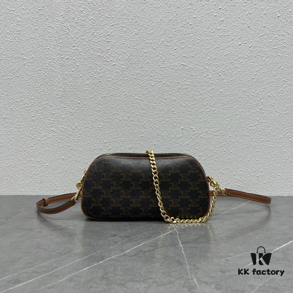 6930ae126e68136f4d9ad1cb Celine New Arrival | MULTI Logo Print Cowhide Leather Handbag