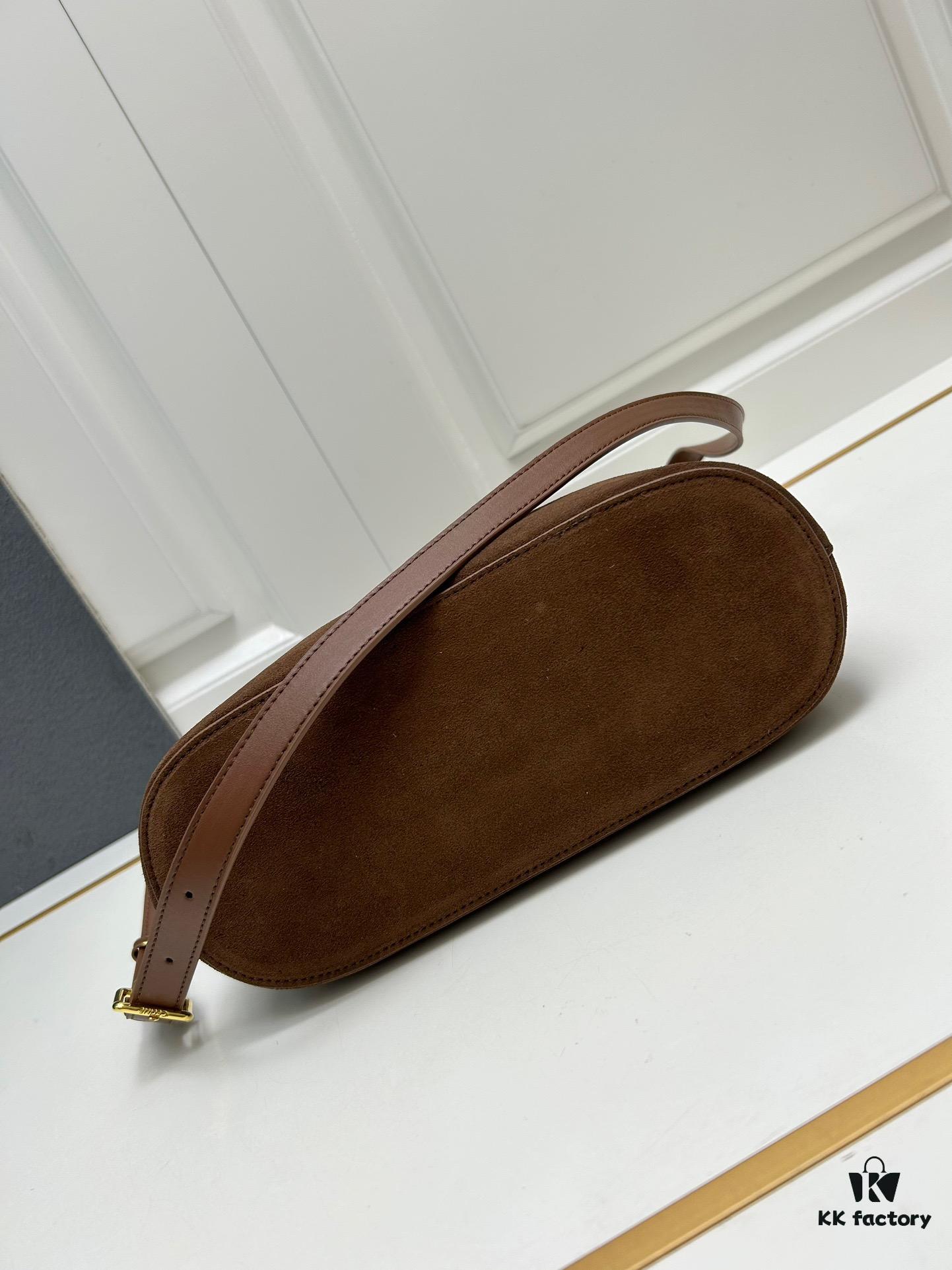 6930ae1a6e68136f4d9ad1d8 Upgraded Release 💯💯 Celine Fall/Winter New Arrival Suede Soft Cowhide Underarm Bag Size 30*27*10.5 Adjustable Shoulder Strap