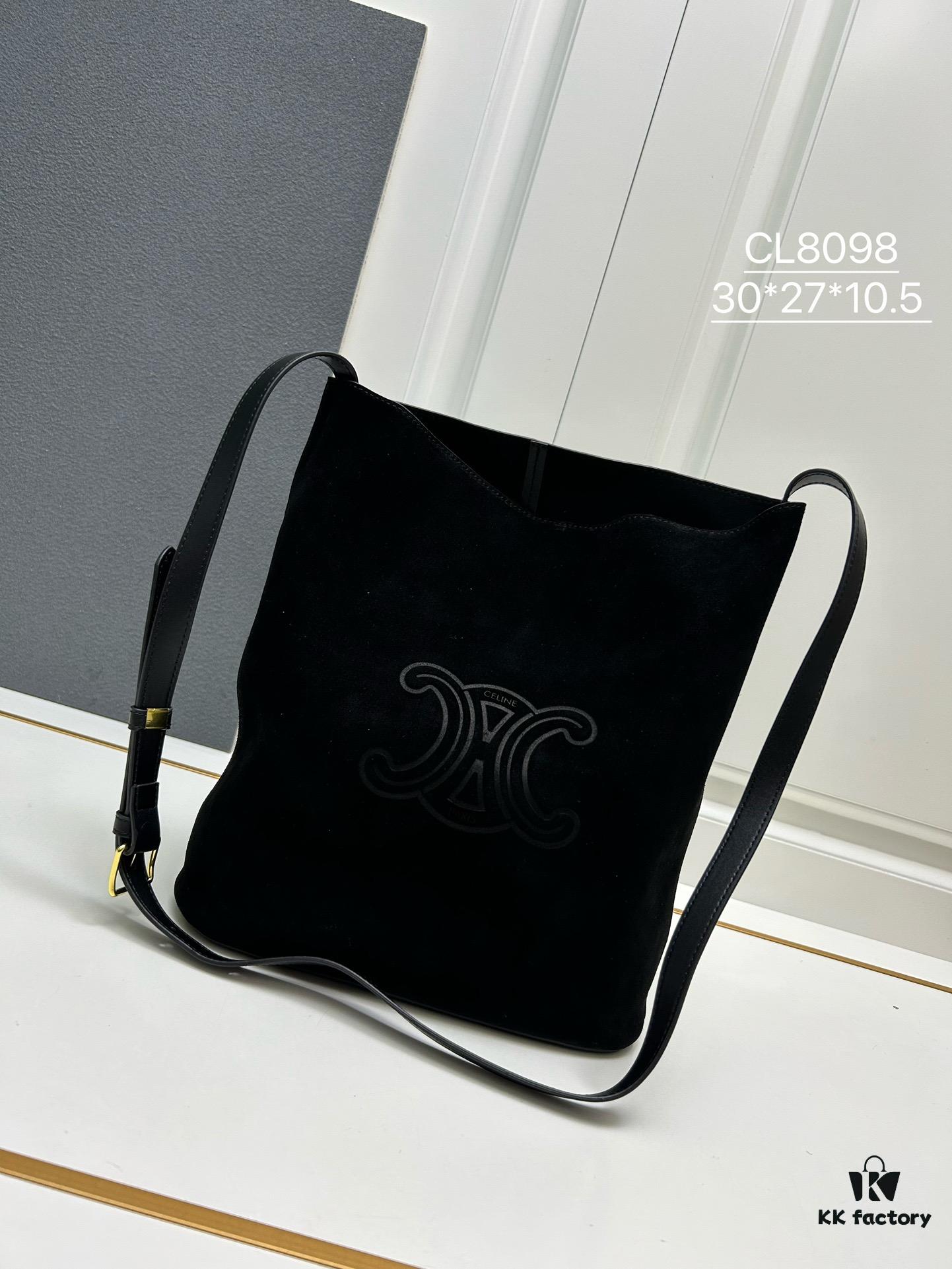 6930ae1b6e68136f4d9ad1da Upgraded Release Celine Fall/Winter New Arrival Suede Soft Cowhide Underarm Bag Size 30*27*10.5 Adjustable Shoulder Strap