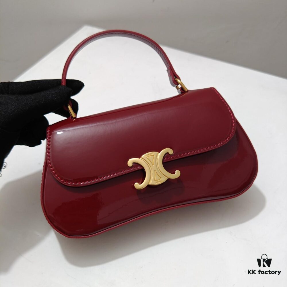 6930ae1f6e68136f4d9ad1e4 Celine Latest Style TEEN LOLA Shiny Calfskin Handbag