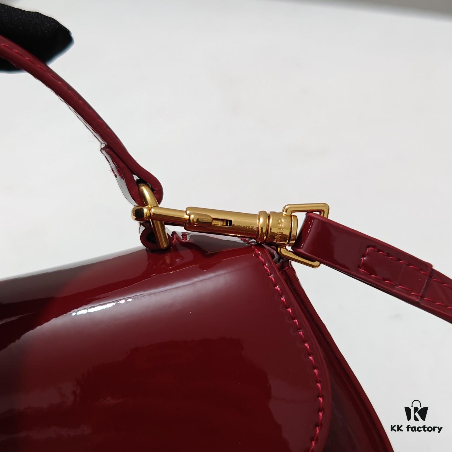Celine Latest Style TEEN LOLA Shiny Calfskin Handbag