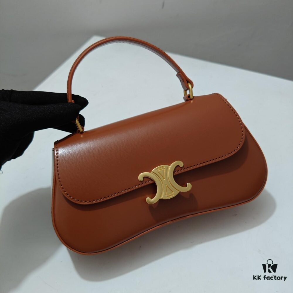 6930ae316e68136f4d9ad206 Top Quality Original Version Celine Latest TEEN LOLA Shiny Cowhide Leather Handbag