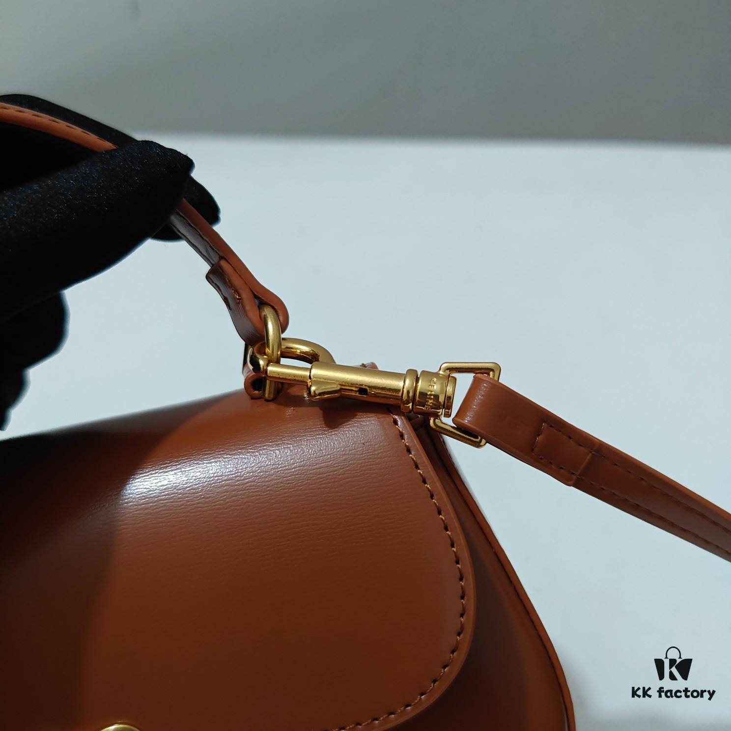 Top Quality Original Version Celine Latest TEEN LOLA Shiny Cowhide Leather Handbag
