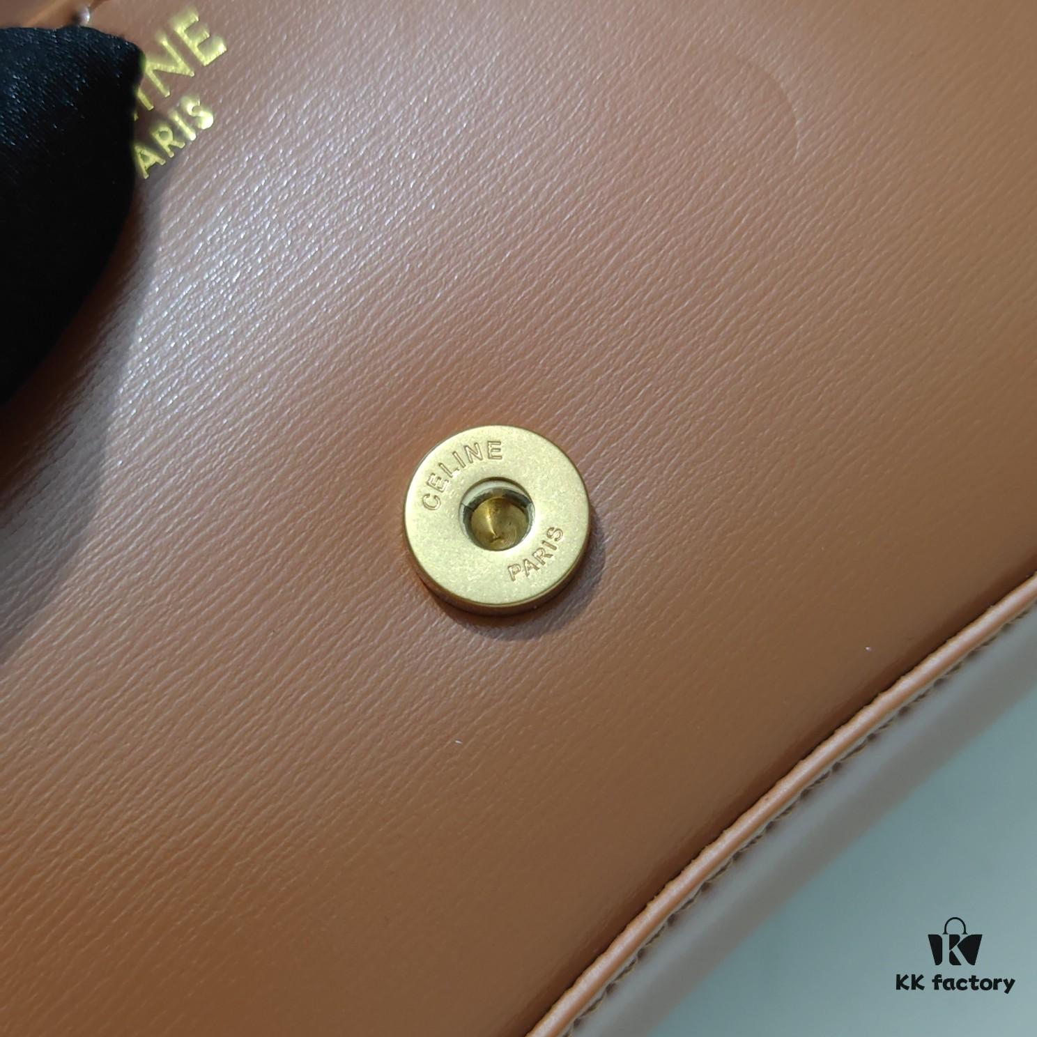 Top Quality Original Version Celine Latest TEEN LOLA Shiny Cowhide Leather Handbag