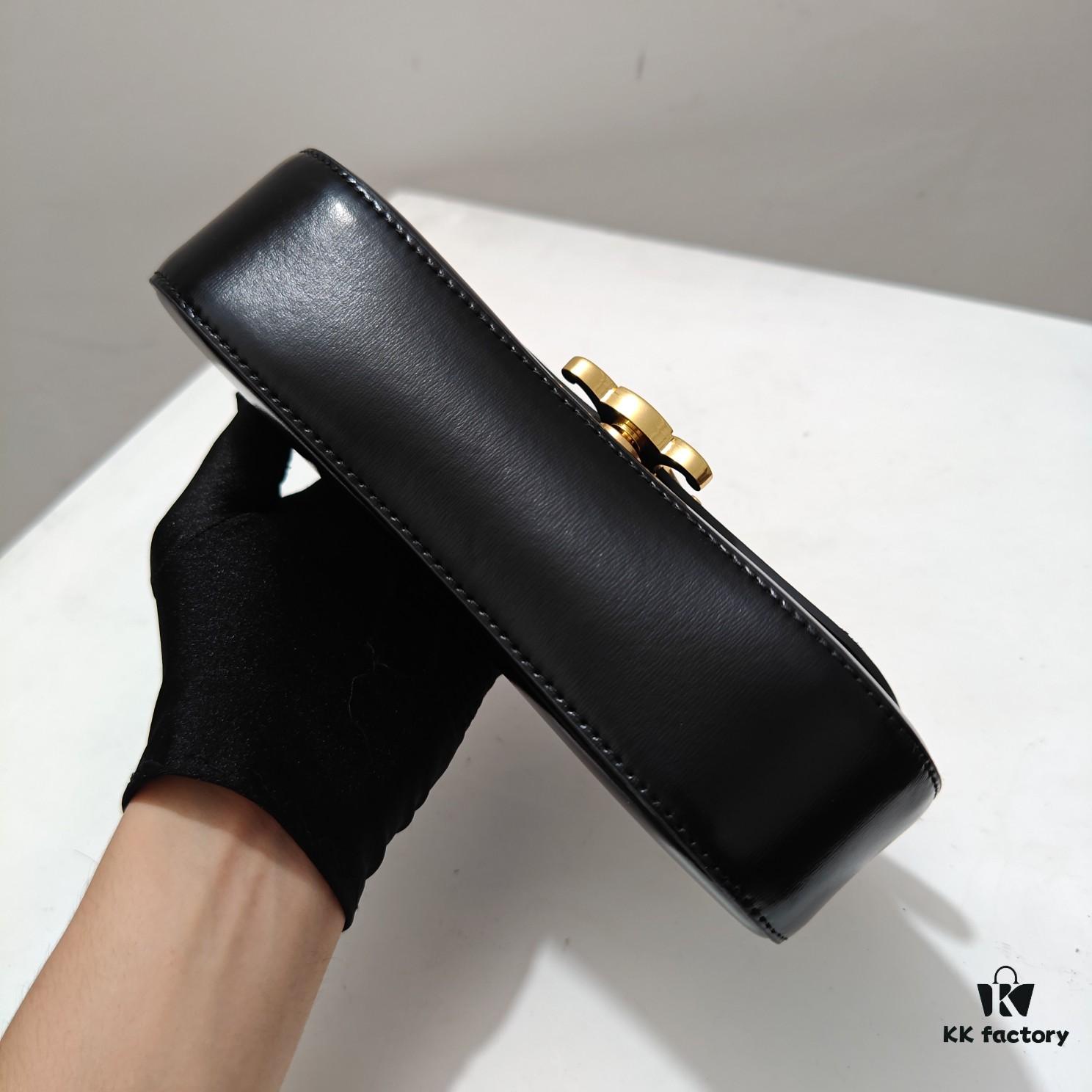 Top Quality Original Version Celine Latest TEEN LOLA Shiny Cowhide Leather Handbag