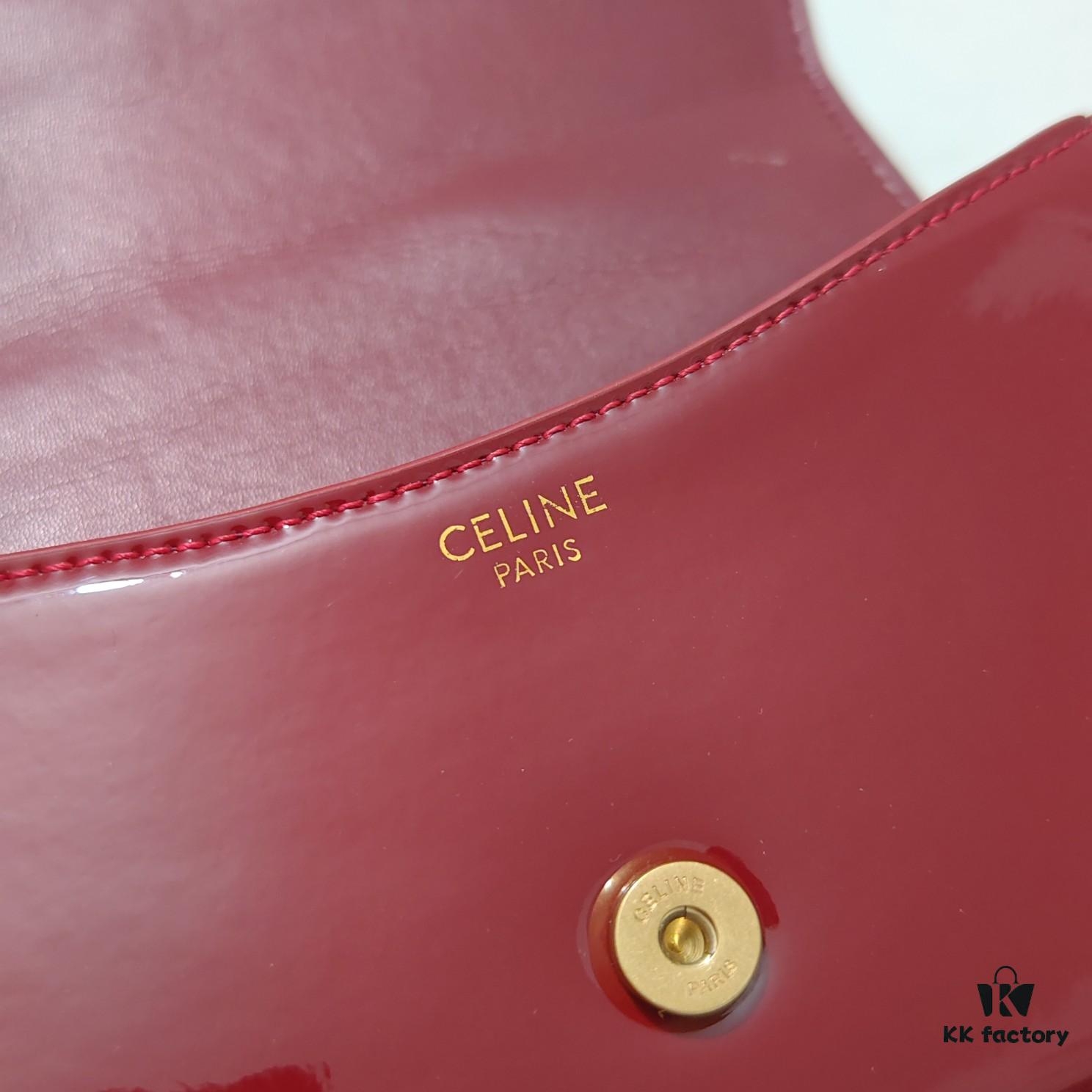 Celine Latest Style TEEN LOLA Shiny Calfskin Handbag