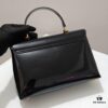 6930ae4f6e68136f4d9ad241 Top-Grade Cowhide New Style Patent Leather Celine 2024 Avant Bag Large 25cm