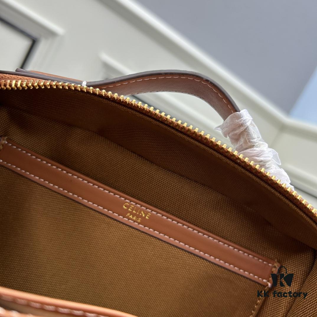 6930ae626e68136f4d9ad266 Celine TRIOMPHE Print Camera Bag