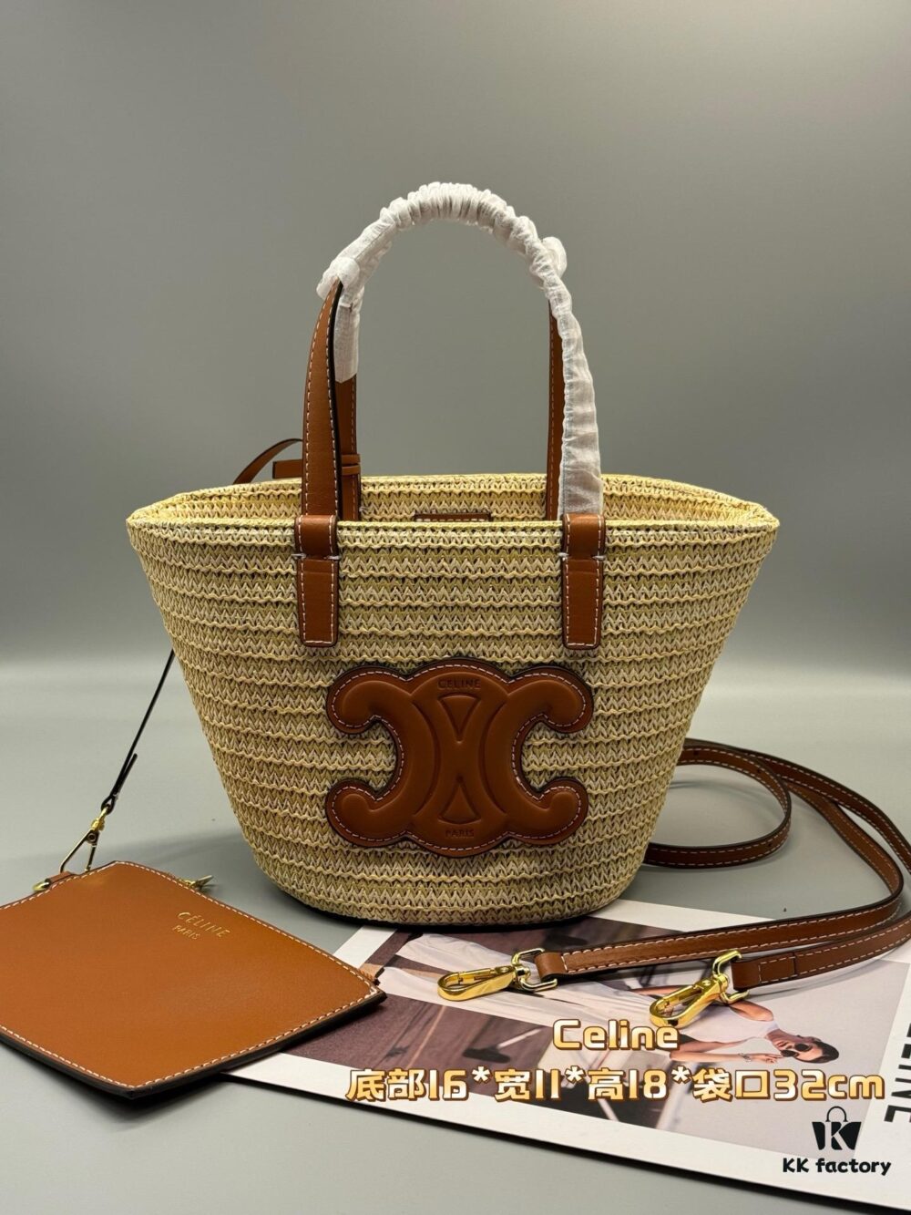 6930ae656e68136f4d9ad267 Celine New💫 This shopping bag is handcrafted from raffia fibers unique to Morocco, a must-have for summer vacations⛱️ Perfect for holiday getaways