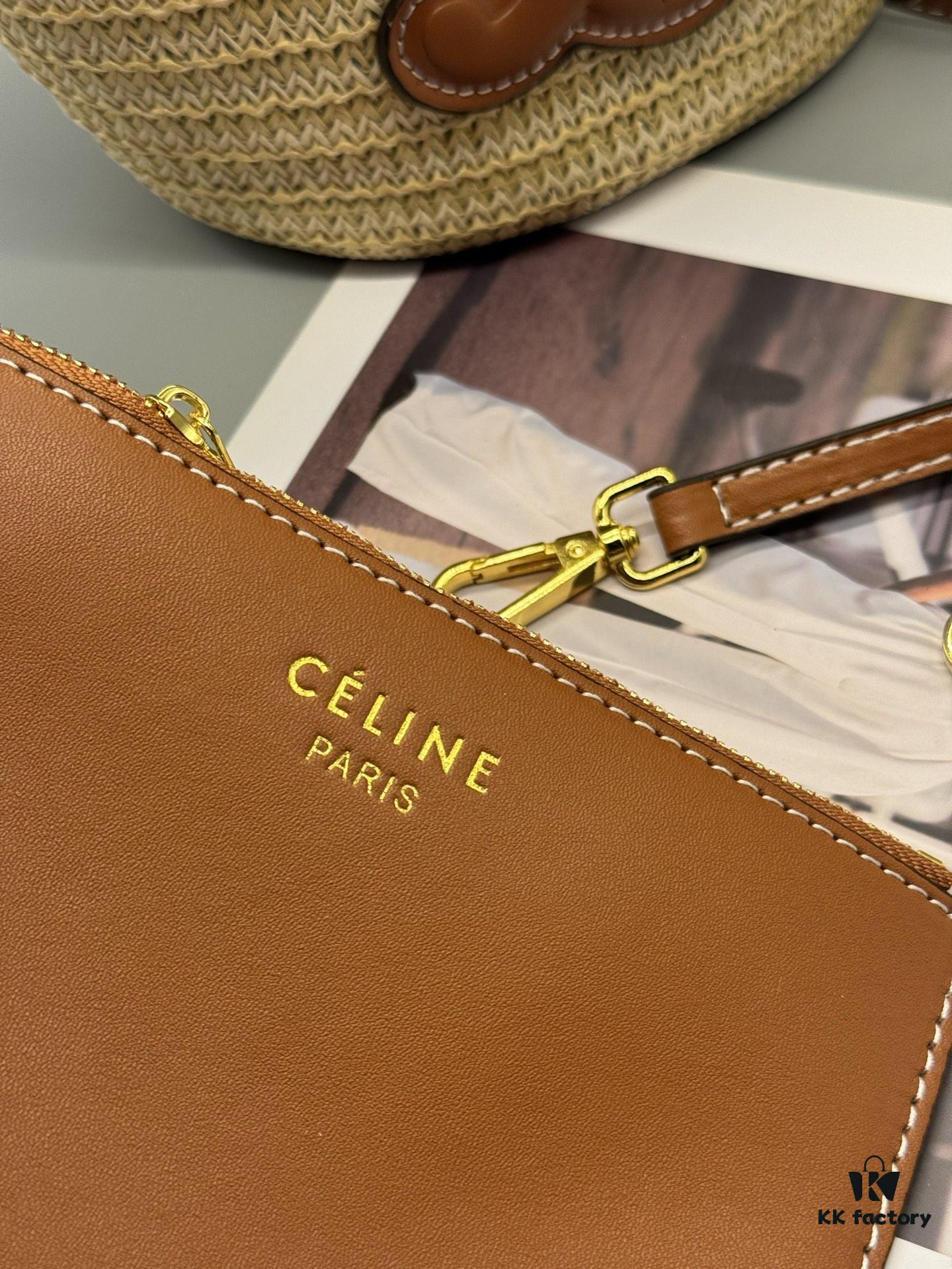 6930ae666e68136f4d9ad269 Celine New💫 This shopping bag is handcrafted from raffia fibers unique to Morocco, a must-have for summer vacations⛱️ Perfect for holiday getaways