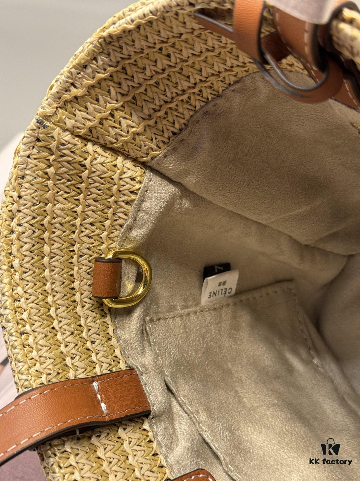 6930ae6a6e68136f4d9ad270 Celine New💫 This shopping bag is handcrafted from raffia fibers unique to Morocco, a must-have for summer vacations⛱️ Perfect for holiday getaways