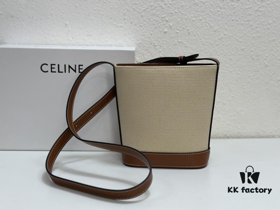 6930ae9d6e68136f4d9ad2ad Celine Extra Mini Bucket Bag, New Arrival, Early Spring Collection, Exquisitely Compact, Smooth Calfskin Leather, Fits Phone and Small Essentials