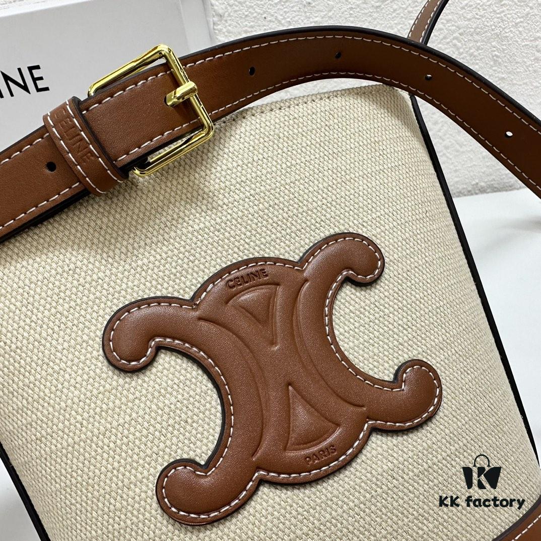 6930ae9f6e68136f4d9ad2b0 Celine Extra Mini Bucket Bag, New Arrival, Early Spring Collection, Exquisitely Compact, Smooth Calfskin Leather, Fits Phone and Small Essentials