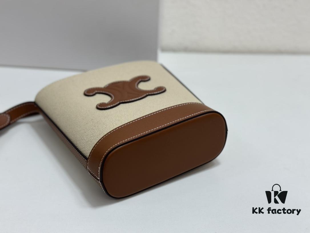 6930aea16e68136f4d9ad2b3 Celine Extra Mini Bucket Bag, New Arrival, Early Spring Collection, Exquisitely Compact, Smooth Calfskin Leather, Fits Phone and Small Essentials