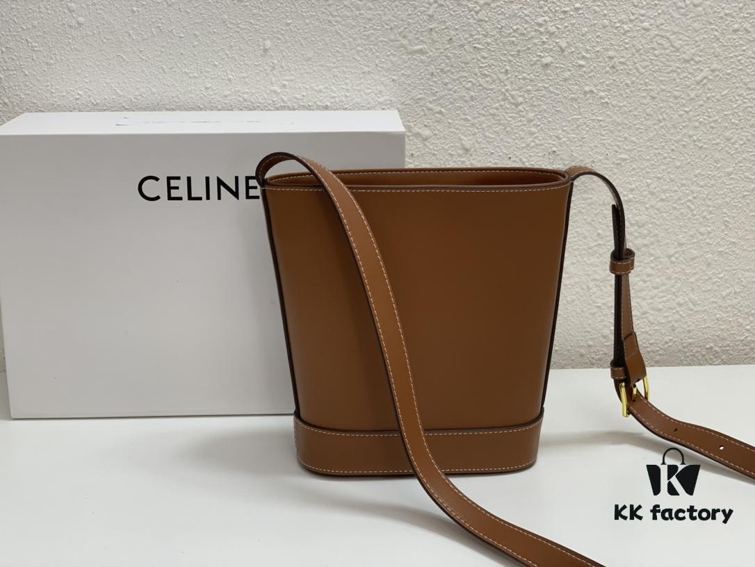 6930aea96e68136f4d9ad2c3 Celine Extra Mini Bucket Bag, New Arrival, Early Spring Collection, Exquisitely Crafted in Smooth Calfskin Leather, Compact Size Fits Phone and Small Essentials