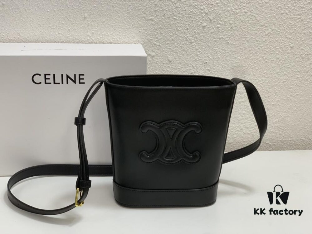6930aead6e68136f4d9ad2c9 Celine Ultra Mini Bucket Bag, New Arrival, Early Spring Collection, Exquisitely Compact, Smooth Calfskin Leather, Fits Phone and Small Essentials