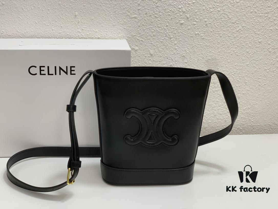 6930aead6e68136f4d9ad2c9 Celine Ultra Mini Bucket Bag, New Arrival, Early Spring Collection, Exquisitely Compact, Smooth Calfskin Leather, Fits Phone and Small Essentials