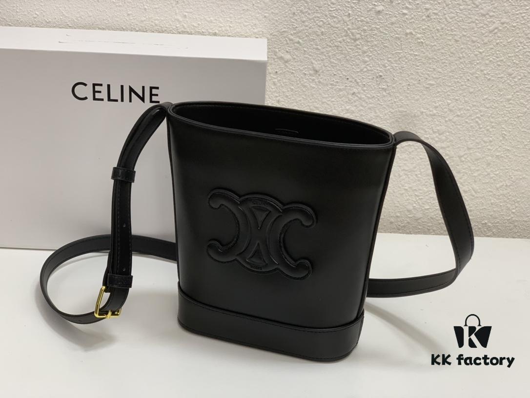 6930aead6e68136f4d9ad2cb Celine Ultra Mini Bucket Bag, New Arrival, Early Spring Collection, Exquisitely Compact, Smooth Calfskin Leather, Fits Phone and Small Essentials