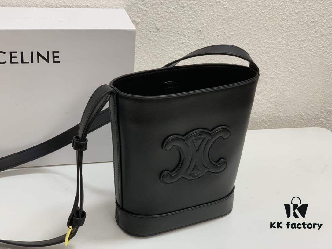 6930aeae6e68136f4d9ad2cd Celine Ultra Mini Bucket Bag, New Arrival, Early Spring Collection, Exquisitely Compact, Smooth Calfskin Leather, Fits Phone and Small Essentials