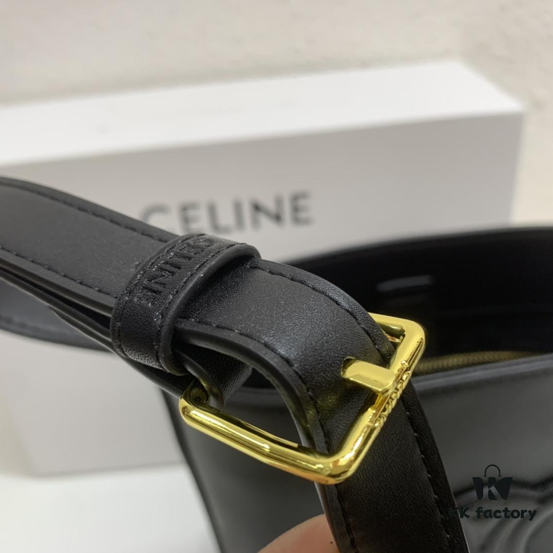 6930aeae6e68136f4d9ad2ce Celine Ultra Mini Bucket Bag, New Arrival, Early Spring Collection, Exquisitely Compact, Smooth Calfskin Leather, Fits Phone and Small Essentials