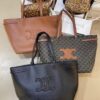 6930aeb66e68136f4d9ad2db Celine Shopping Bag, Imported Crinkled Leather, Fashionable and Versatile, Must-Have Item for Trendsetters