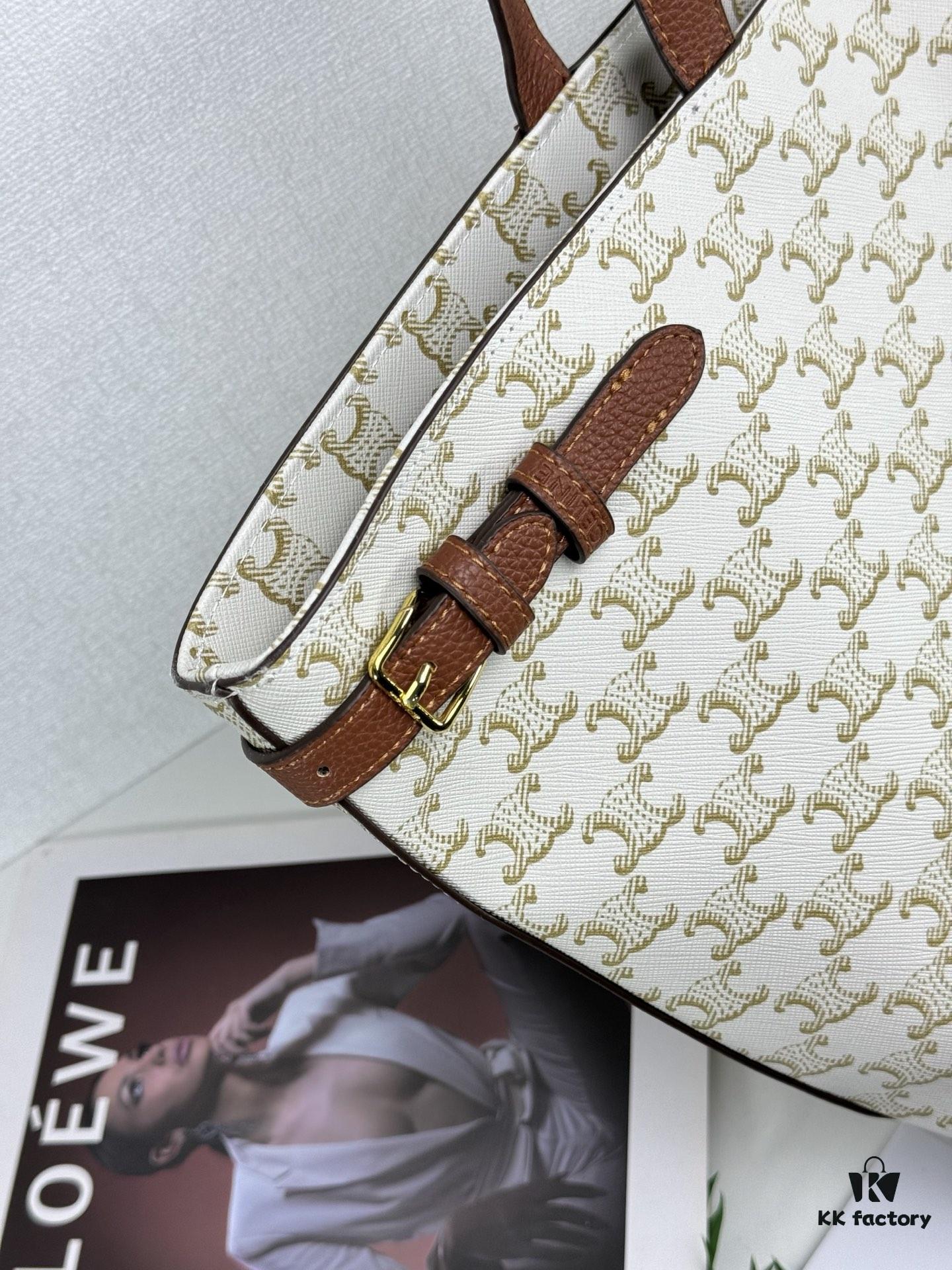 6930aebc6e68136f4d9ad2e0 Celine Shopping Tote 🛍️, Imported Crinkled Leather, Fashionable and Versatile, Must-Have Item for Trendsetters