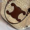 6930aecf6e68136f4d9ad2fb Celine Woven Raffia Handbag, Official Website Style, Summer Beach Essential