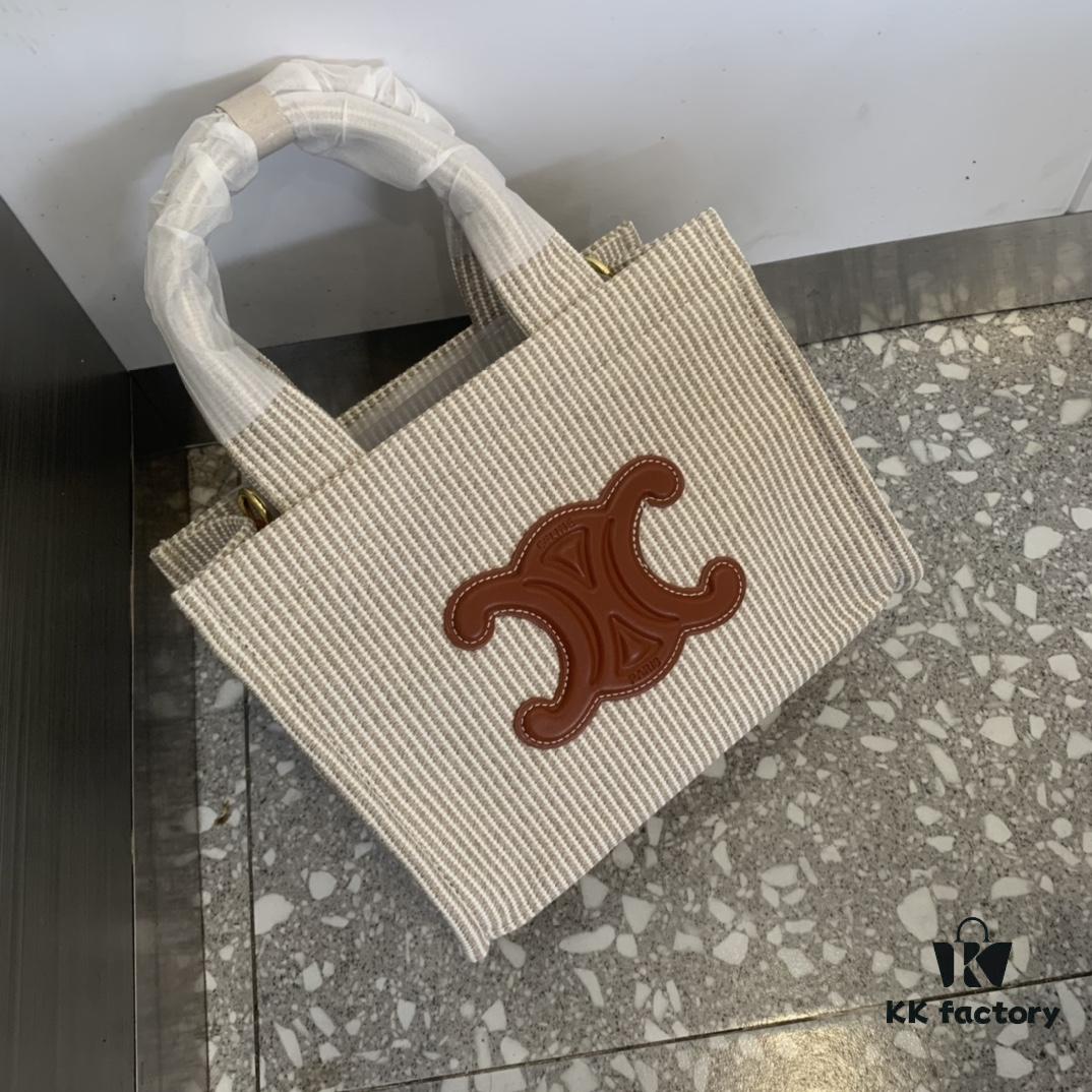 6930aed66e68136f4d9ad30b CELINE Cabas Shopping Tote Bag – Compact Size, Spacious and Stylish