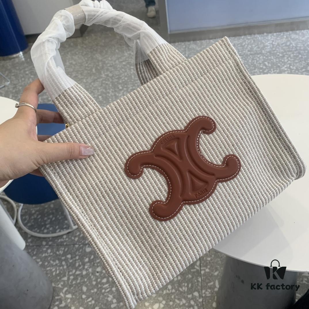 6930aed96e68136f4d9ad30d CELINE Cabas Shopping Tote Bag – Compact Size, Spacious and Stylish