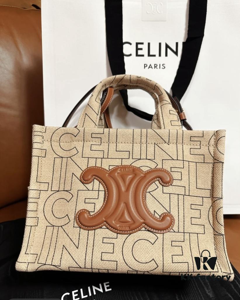 6930aedf6e68136f4d9ad31a CELINE Cabas Shopping Tote Bag – Compact Size, Spacious and Stylish