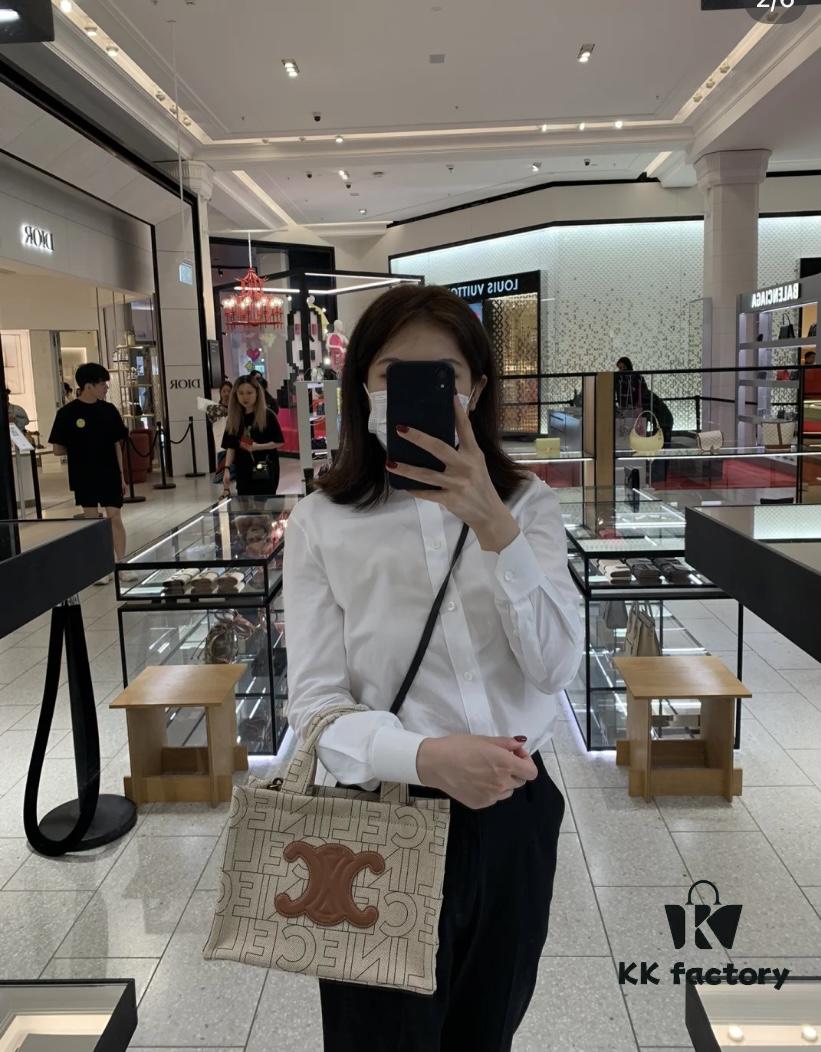 6930aee16e68136f4d9ad31d CELINE Cabas Shopping Tote Bag – Compact Size, Spacious and Stylish