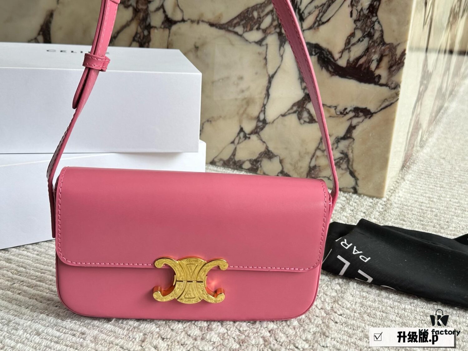 6930aeed6e68136f4d9ad32b Celine Beautiful Armpit Bag - Arch of Triumph Design, Upgraded Version, Re-released