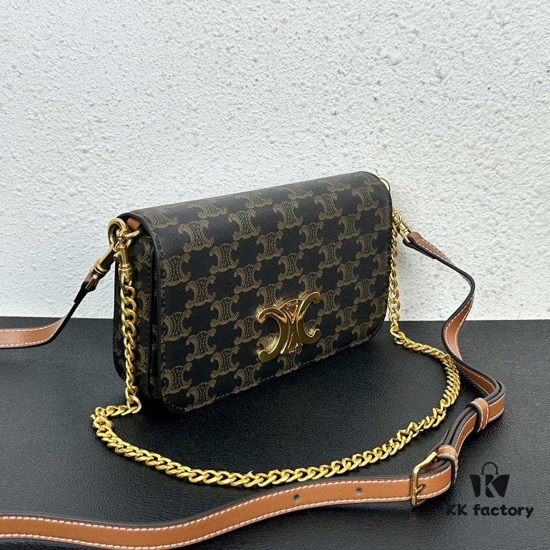 6930aef26e68136f4d9ad333 CELINE New Multi-Strap Bag - Arc de Triomphe Versatile Crossbody