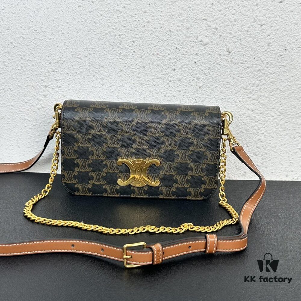 6930aef26e68136f4d9ad334 CELINE New Multi-Strap Bag - Arc de Triomphe Versatile Crossbody