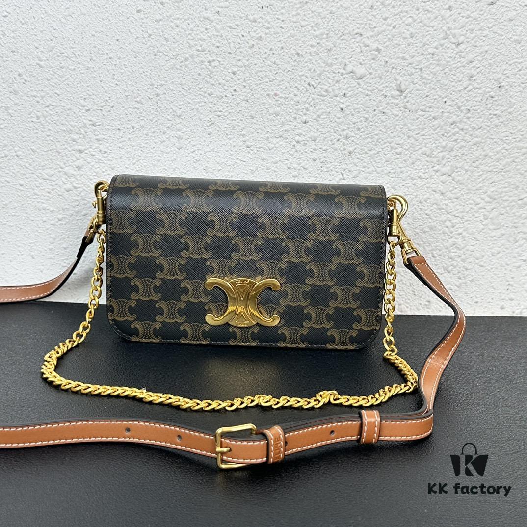 6930aef26e68136f4d9ad334 CELINE New Multi-Strap Bag - Arc de Triomphe Versatile Crossbody