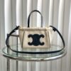 6930af026e68136f4d9ad350 CELINE|Mini Smooth Calfskin Drawstring Tote in Caramel - Latest MINI CUIR CABAS