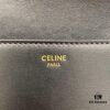 6930af146e68136f4d9ad370 CELINE 2024 Spring/Summer New Arrival TRIOMPHE Signature Grain Calfskin Shoulder Bag, Triumph Armpit Bag with Calfskin Trim and Lambskin Lining, Flat Interior Pocket, Adjustable Leather Strap 20cm