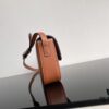 6930af176e68136f4d9ad377 CELINE 2024 Spring/Summer New Arrival TRIOMPHE Logo Embossed Smooth Calfskin Shoulder Bag, Triomphe Armpit Bag with Cowhide Edging, Lambskin Lining, Flat Interior Pocket, Adjustable Leather Shoulder Strap (20cm Length)