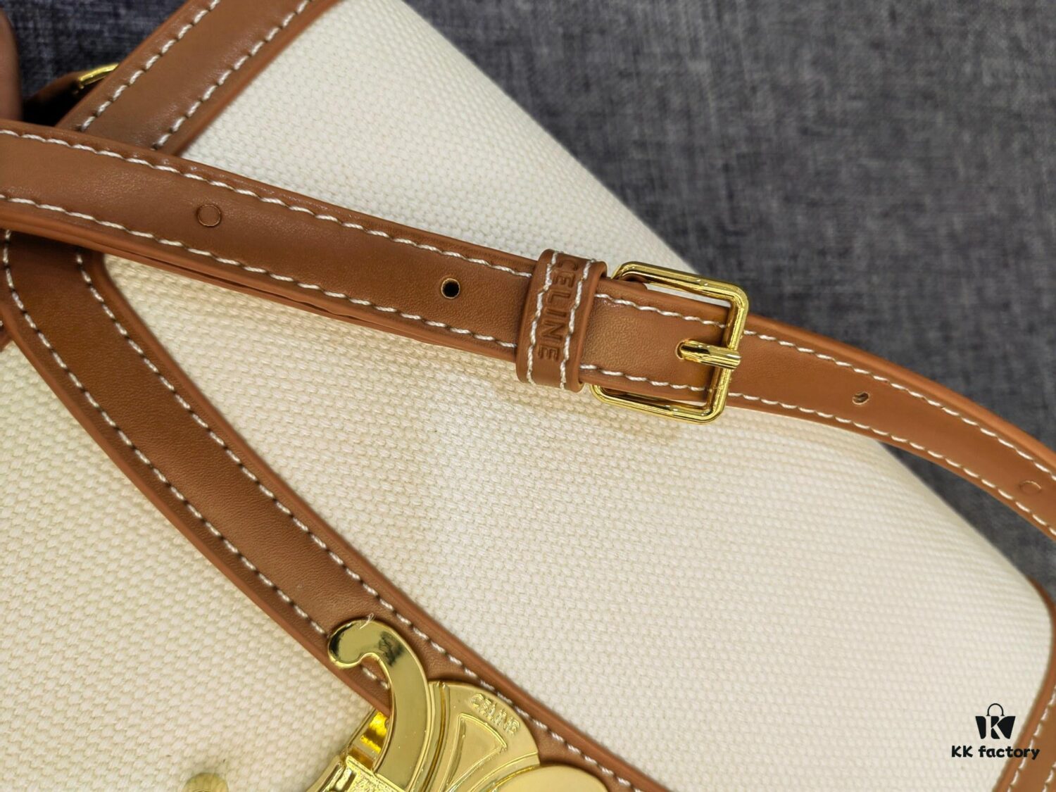 6930af2f6e68136f4d9ad39d CELINE Triumph Arch Box Teen Shoulder Bag, Vintage Style Women's Single-Shoulder Crossbody Bag