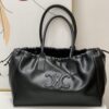 6930af366e68136f4d9ad3a7 Celine New Arrival Tote Bag, Calfskin Material, Arc de Triomphe Embossed Logo, Drawstring Closure at Opening, Adjustable Size