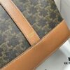 6930af3c6e68136f4d9ad3b3 Celine Large Triomphe Canvas Nano Bucket Bag - Stylish Vintage Series with Signature Print