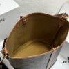 6930af3c6e68136f4d9ad3b4 Celine Large Triomphe Canvas Nano Bucket Bag - Stylish Vintage Series with Signature Print