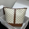 6930af436e68136f4d9ad3c1 Celine Large Triomphe Canvas Nano Bucket Bag with Signature Print