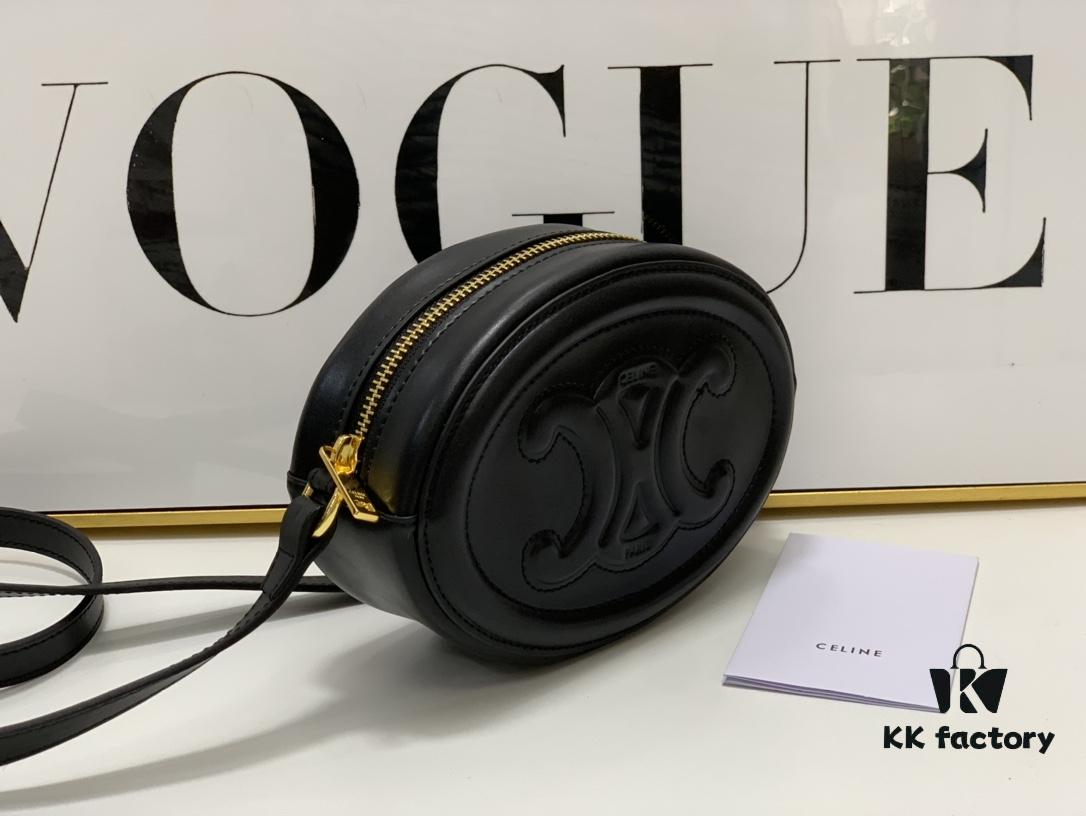 6930af4f6e68136f4d9ad3dd Celine Pig Nose Crossbody Bag, Sweet and Cute Style, Oval Mini Bag, Compact Size Fits Phone, Exquisite Little Accessory